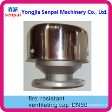 Aluminum Alloy Dn50 Fire Resistant Ventilationg Cap/ Fire Resistant Cap